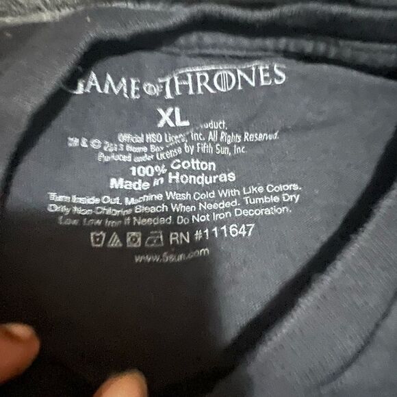 Game of thrones tv show hbo show shirt winter is coming - Picture 3 of 3